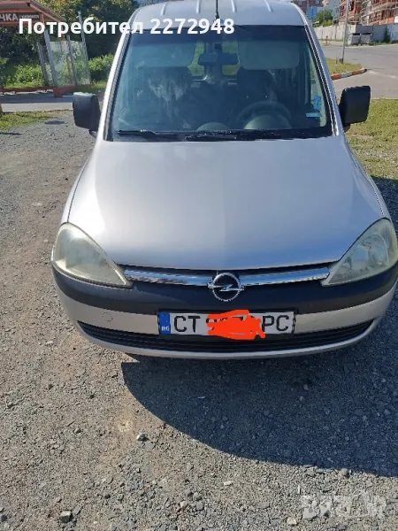 Опел Комбо БЕЗ КЛИМАТИК 2003 г. Теглич Бензин Газ, снимка 1