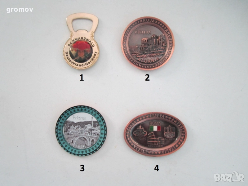 метални магнити за хладилник, снимка 1