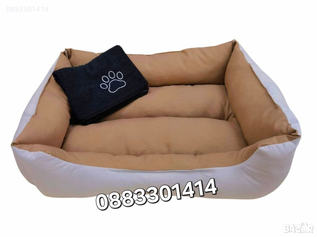 Легло за куче Легло за котка Ходрофобиран плат , снимка 1