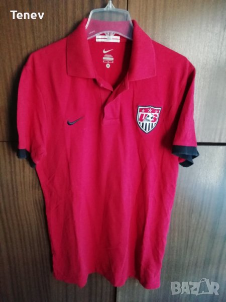 USA Nike National Team Polo оригинална тениска САЩ Национален Отбор , снимка 1