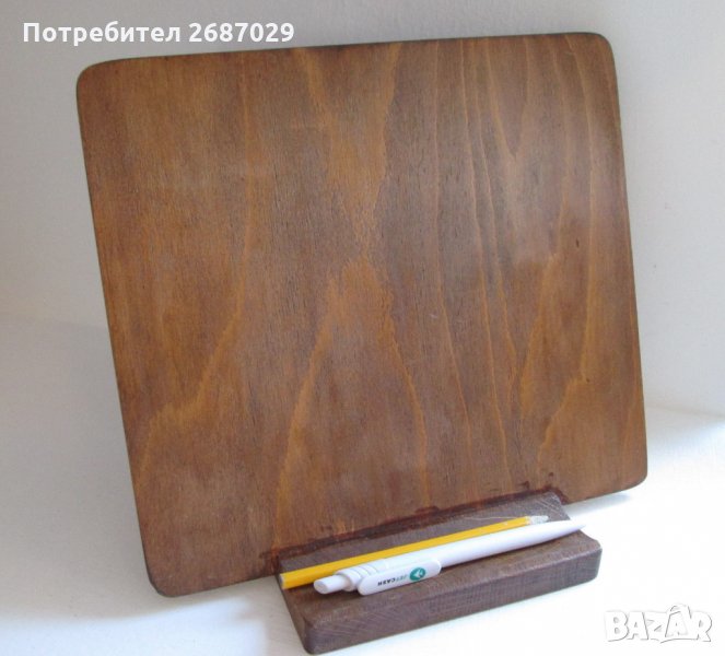Стара дървена дъска  за писане, снимка 1