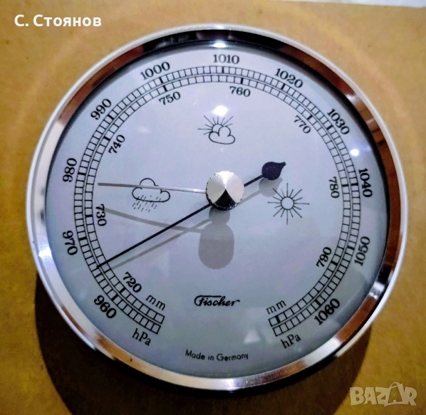 Барометър Fisher , снимка 1