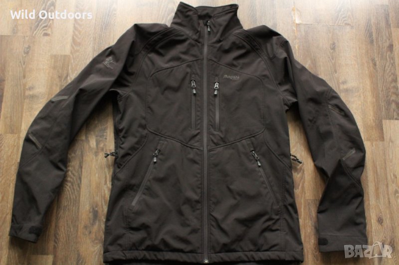 BERGANS Stranda Basic softshell jacket - мъжко софтшел яке, размер L, снимка 1