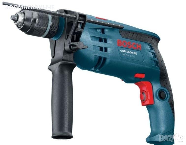  Ударна бормашина Bosch GSB 1600RE /701W, снимка 1