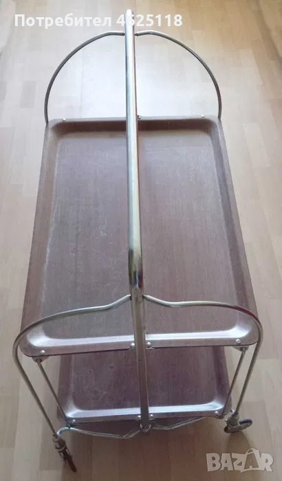 Сгъваема руска масичка на колела., снимка 1