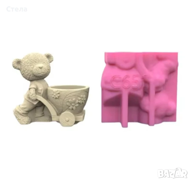 Силиконов молд мече, калъп, форма за гипс, снимка 1