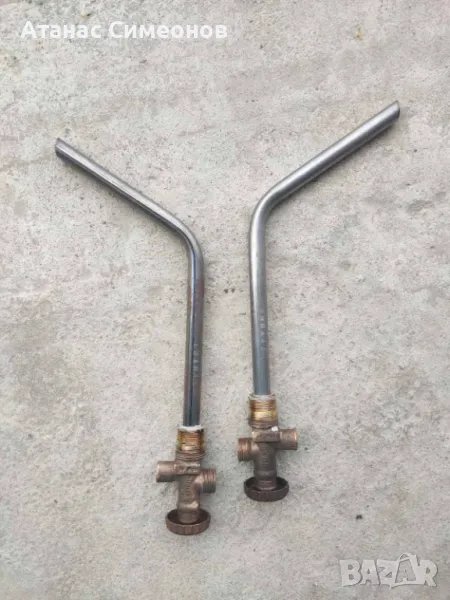 Ъглов кран за газова бутилка, снимка 1