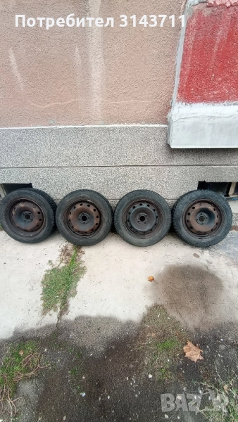 Зимни гуми с джанти за Рено Сценик 15 цола, снимка 1