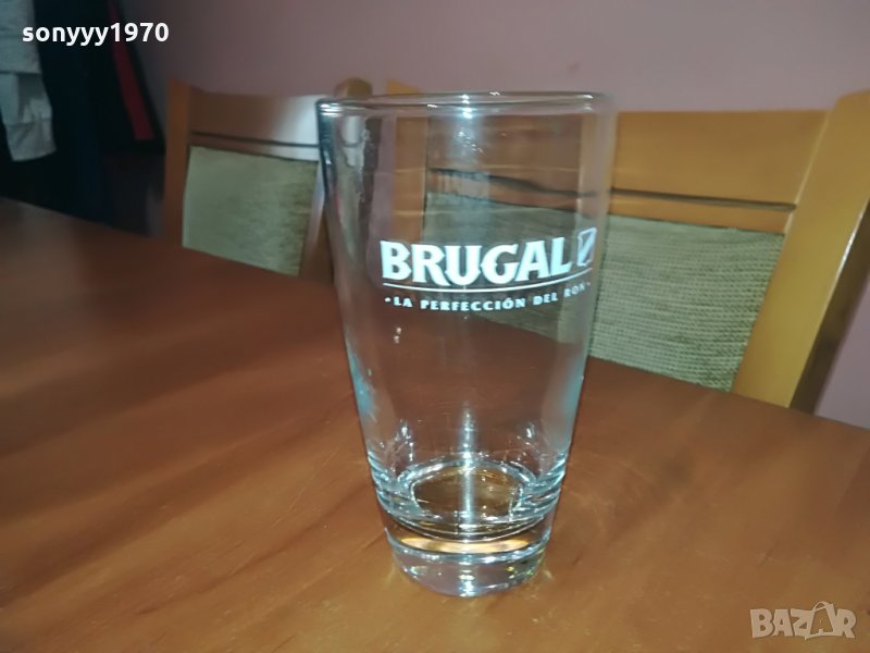 brugal-чаша от доменикански ром-за куба либре-15х8.5см, снимка 1