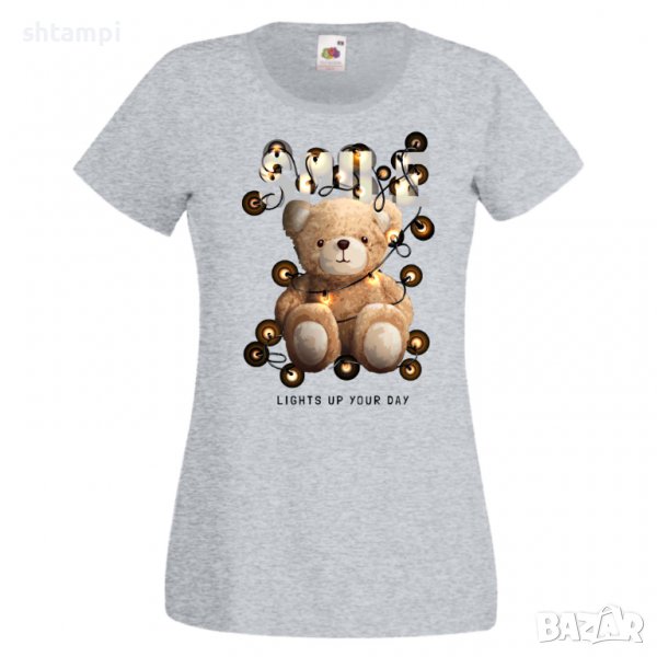 Дамска тениска bear SMILE,Мече,Меченце,Животно, Играчка,Изненада,Подарък,Повод,, снимка 1