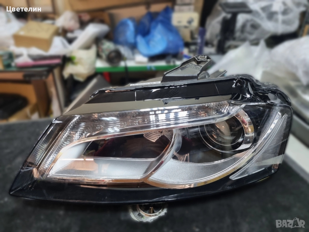 Ляв фар Audi A3 8P Facelift lqv far ауди а3 8п фейс, снимка 1