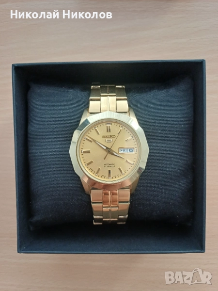 МЪЖКИ РЪЧЕН АВТОМАТИЧЕН ЧАСОВНИК SEIKO 5, снимка 1
