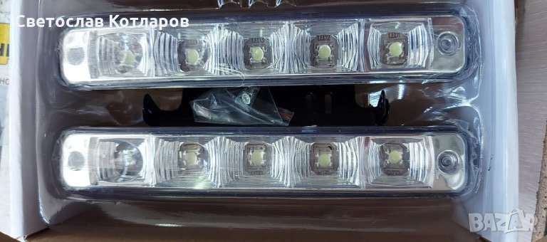 дневни светлини 6 диода, снимка 1