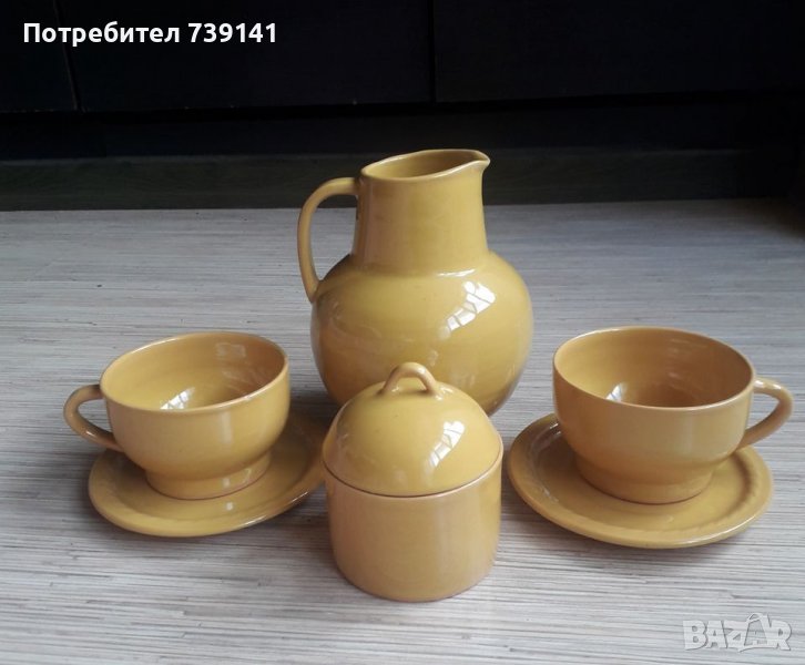 Ретро сервиз за дълго кафе или чай, снимка 1