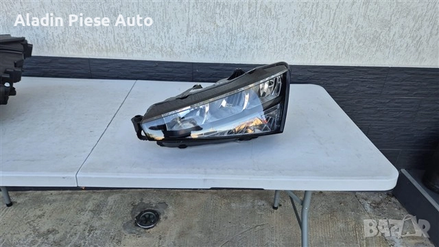 Ляв фар Skoda Scala Led Halogen година 2019 2020 2021 2022 2023 2024; код 657941018 , снимка 1