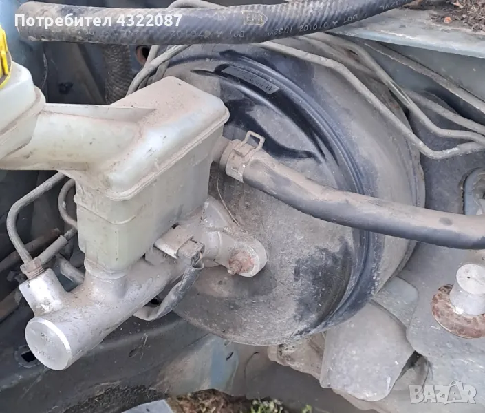 Спирачна помпа и серво усилвател от NISSAN X-TRAIL Екс-Трейл 2.5I 165к.с 2003-2007Г, снимка 1