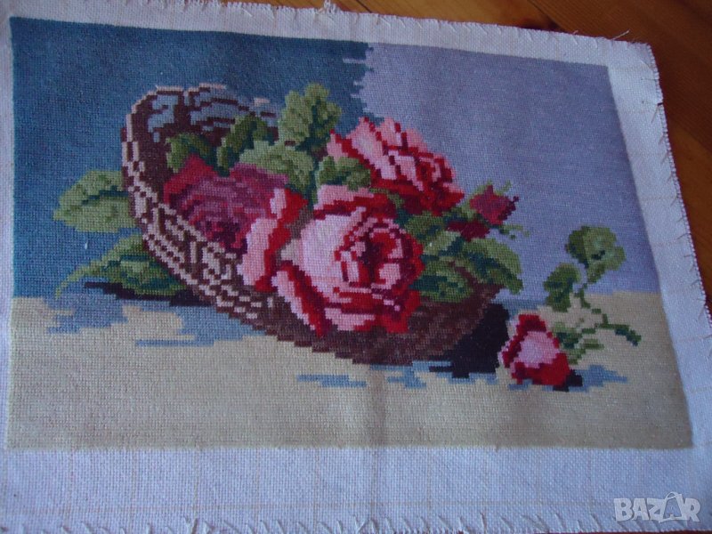 гоблен червени рози, снимка 1