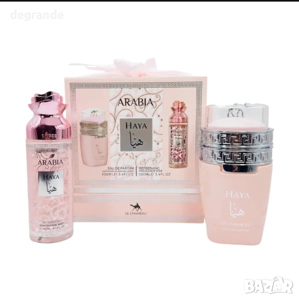 ARABIA HAYA подаръчен комплект за жени, Парфюм 100мл, Мист за тяло 100мл, снимка 1