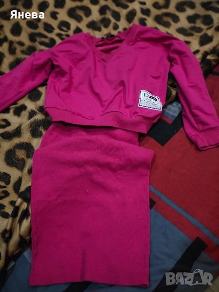 Дамска спортна рокля блуза+рокля, снимка 1