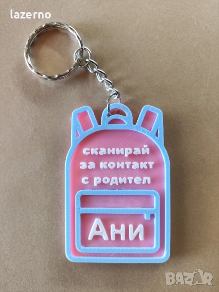 Nfc tag висулка за раница, ключодържател, снимка 1