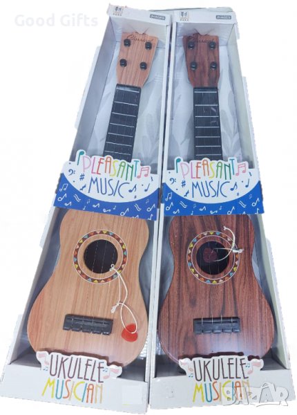 Детска дървена музикална китара, снимка 1