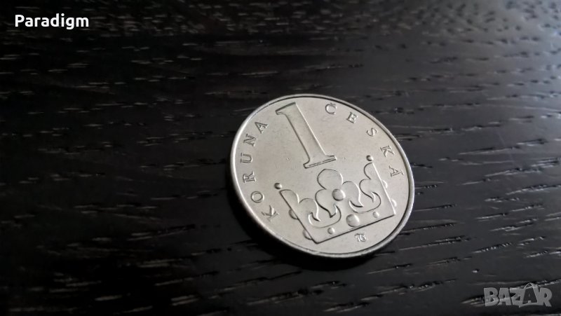 Монета - Чехия - 1 крона | 1993г., снимка 1