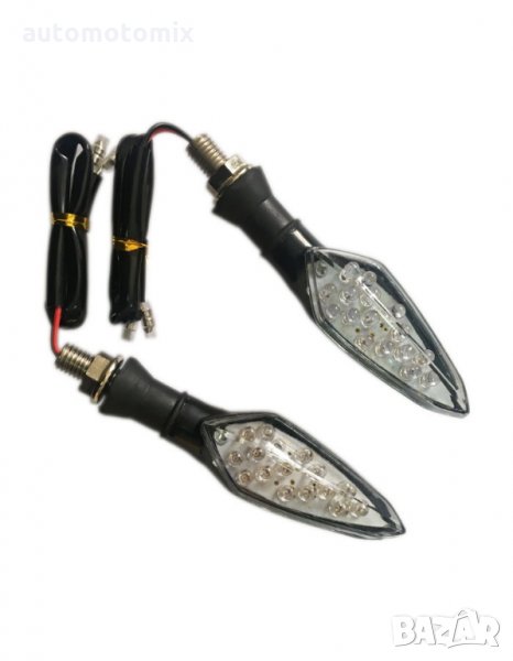 Диодни мигачи за мотор 1922-комплект 2бр., снимка 1