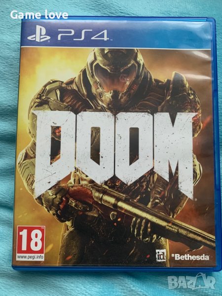 Doom ps4 PlayStation 4, снимка 1