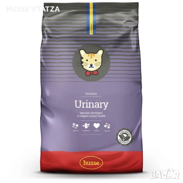 Храна за Котки Husse KATT URINARY 7 кг. , снимка 1