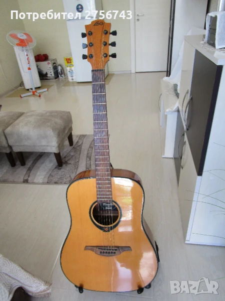 Китара - LAG акустична - лява ръка, снимка 1