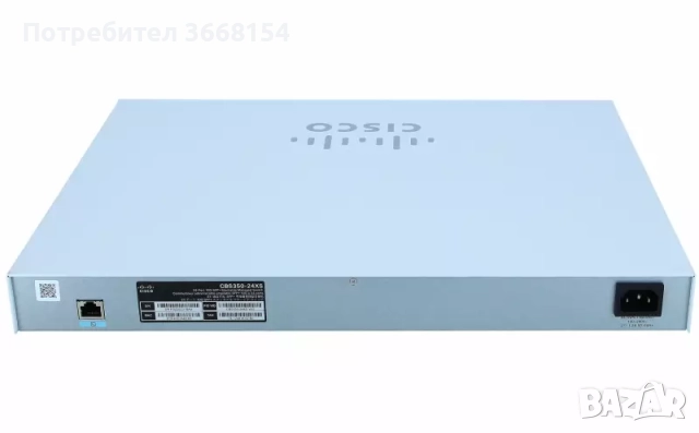 Cisco CBS350-24XS-EU Оптичен Layer 3 суич, снимка 2 - Суичове - 52409901