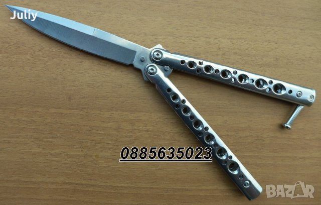 Сгъваем нож пеперуда /Butterfly Knife/- 4 модела, снимка 4 - Ножове - 28603916