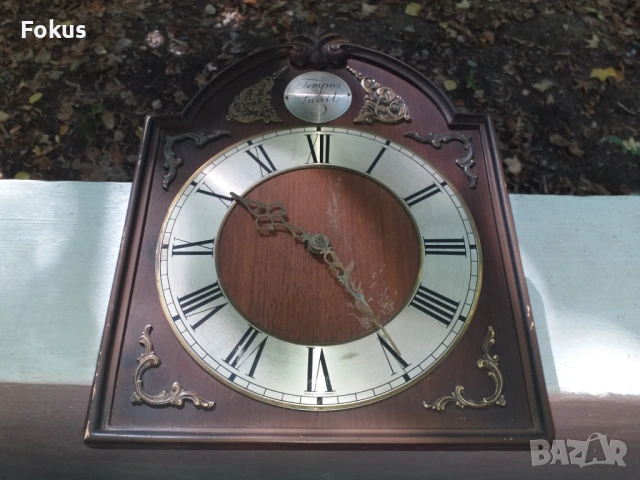 СТАР НЕМСКИ НАСТОЛЕН СТЕНЕН ЧАСОВНИК КОЛЕКЦИОНЕРСКИ