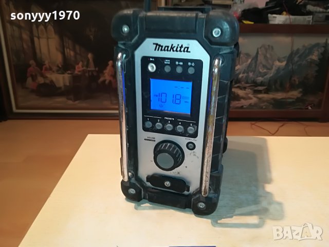 makita profi radio-внос англия 1606211613, снимка 3 - Радиокасетофони, транзистори - 33237829