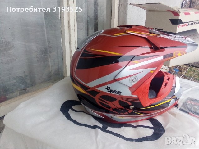 Кросова каска NOFEAR PRIME1 размер М, снимка 3 - Аксесоари и консумативи - 39869545