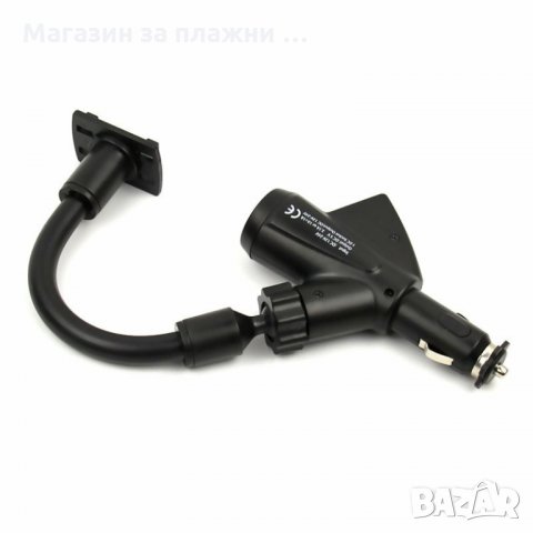 Стойка за телефон за кола с USB зарядно, снимка 12 - Аксесоари и консумативи - 28384551