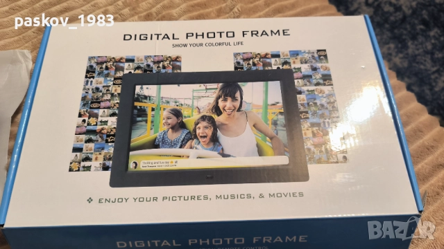 Чисто нова 10.1' фото рамка , снимка 3 - Таблети - 52889952