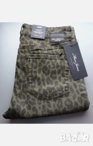 Mavi Lucy Jeans Green Leopard , снимка 6 - Дънки - 53190107