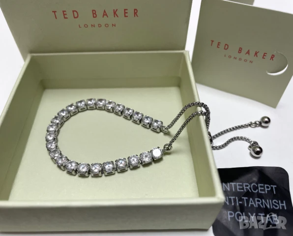 НОВА! Дамска Гривна с Кристали TED BAKER LONDON, регулируема , снимка 1