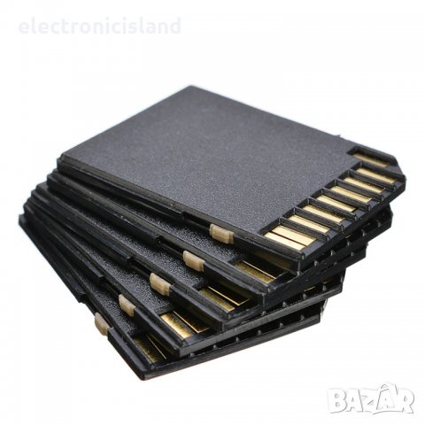 Адаптер, преходник за SD карта от microSD / TransFlash конвертор, снимка 5 - Карти памет - 32236753