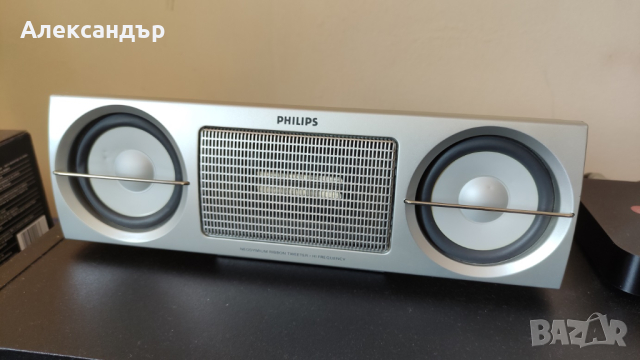 Център Philips CS700, 8 Ома, Neodymium Ribbon Tweeter  			