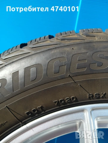 Джанти с гуми за Mercedes комплект 205/60/16, снимка 6 - Гуми и джанти - 53598924