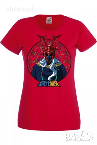 Дамска тениска Saint Seiya Knights of the Zodiac Pope Ares,Анимация,игра,Празник,Повод., снимка 4 - Тениски - 38074408