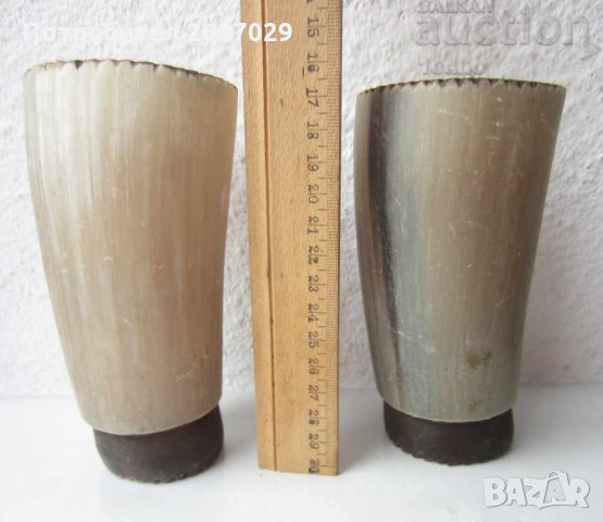 От рог: рог, кост, кутия, гривна, чаша, снимка 12 - Антикварни и старинни предмети - 28936006