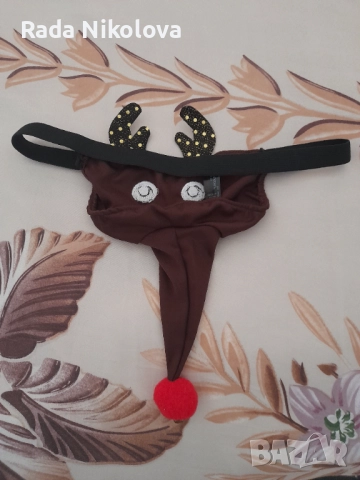 Мъжки Коледен Аксесоар , снимка 2 - Бельо - 52243109