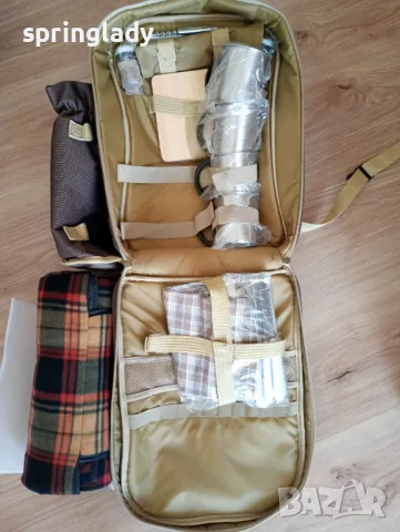 Раница за пикник за четири човека