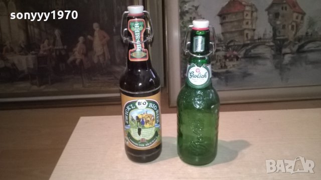 бирени шишета с интересни тапи-2бр, снимка 2 - Колекции - 26959137