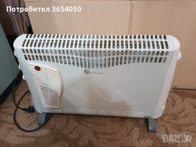 Конвекторна печка работеща