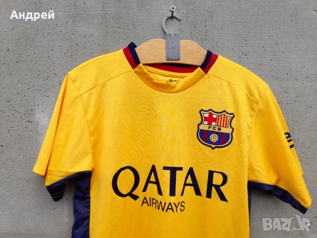 Детска фланелка на Барселона,Меси, снимка 2 - Други ценни предмети - 37860586