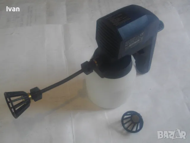 НОВ НИДЕРЛАНДСКИ ЕЛЕКТРИЧЕСКИ БОЯДЖИЙСКИ ПИСТОЛЕТ 2003г. 75W С 2 РАЗЛИЧНИ ДЮЗИ ПРОФЕСИОНАЛЕН FERM, снимка 3 - Други инструменти - 49680957